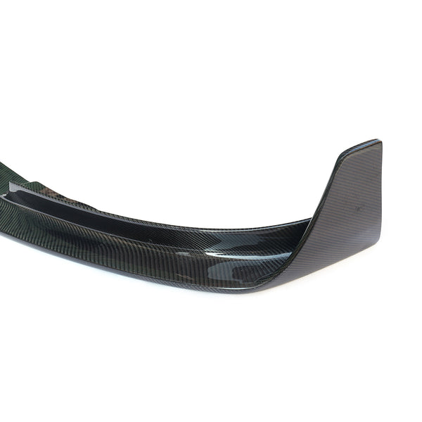 Model 3 CF Front Lip Spoiler- V Style