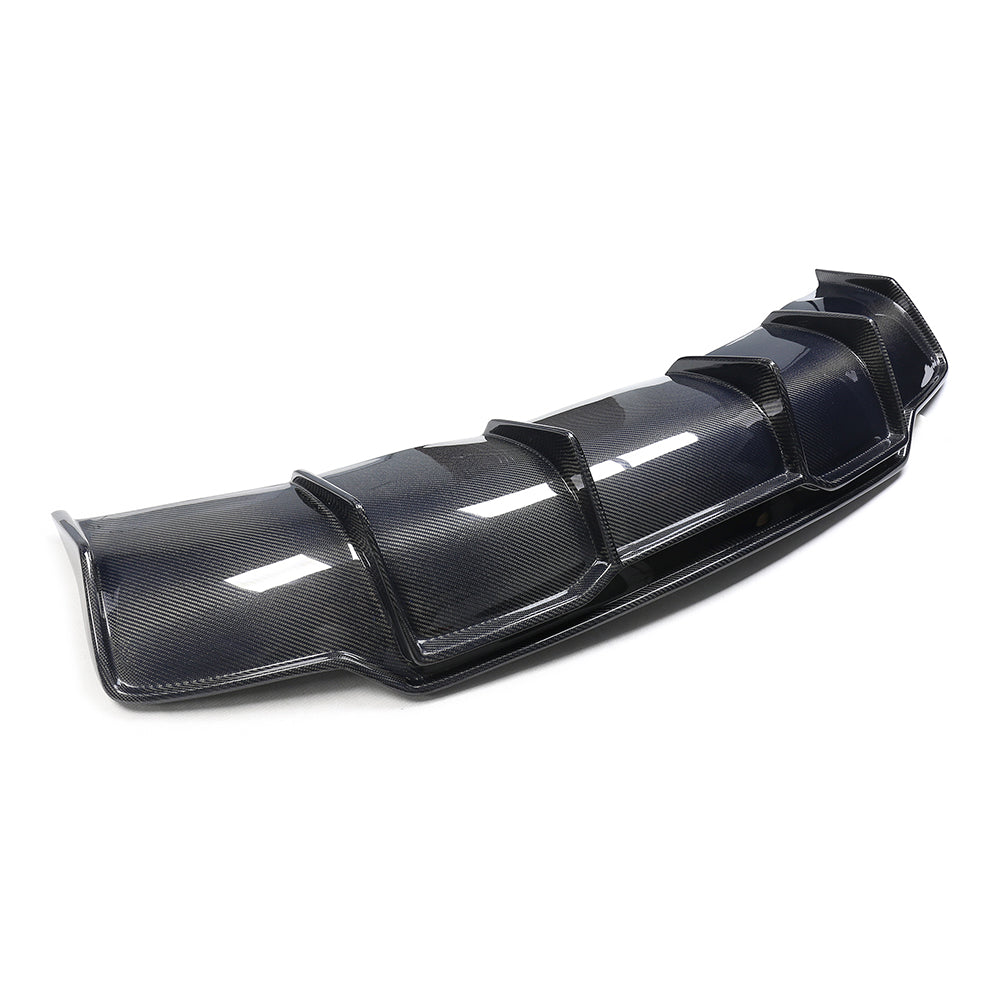 Model 3 CF Rear Diffuser- V style – S3XYCARBON