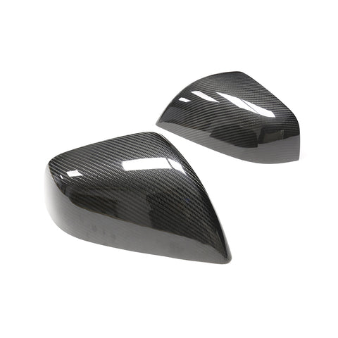 Model X CF Side Mirror Cap Silp-On