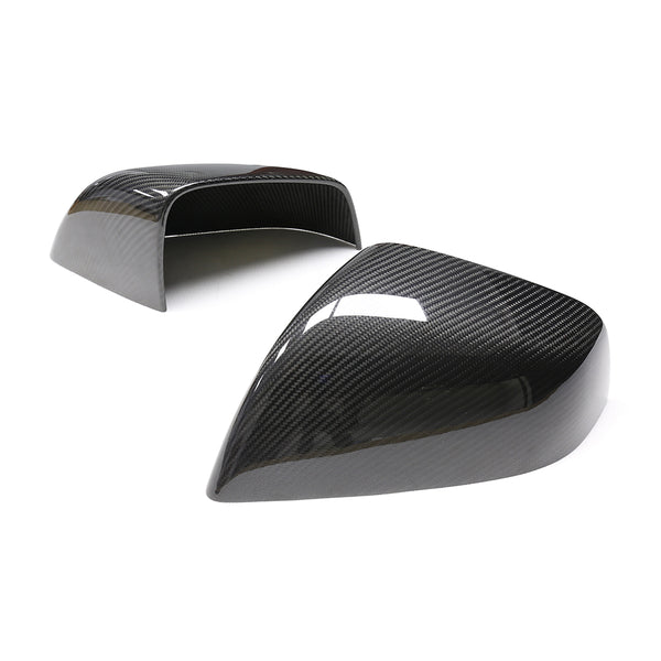 Model X CF Side Mirror Cap Silp-On