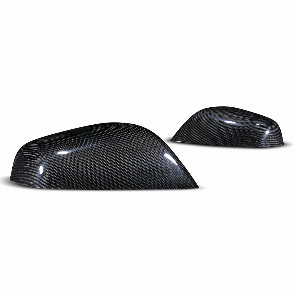 Model S CF Side Mirror Cap Slip-On