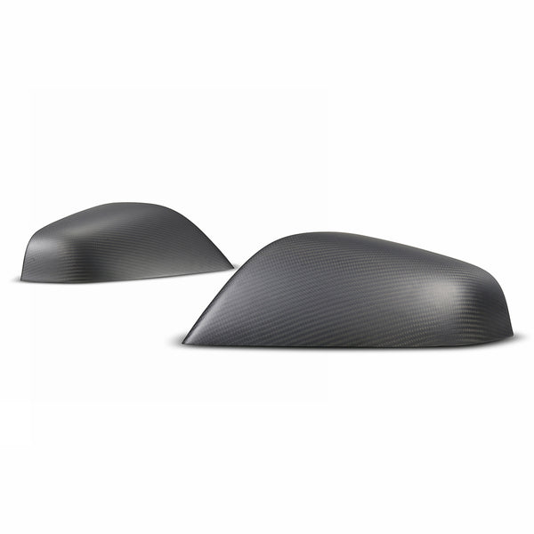 Model S CF Side Mirror Cap Slip-On