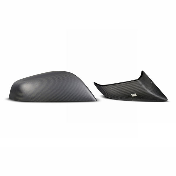Model S CF Side Mirror Cap Slip-On