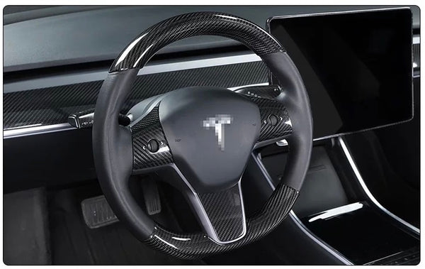 Model 3/Y CF Steering Wheel Cap