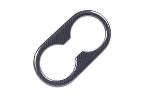 Model 3/Y CF Back Seat Cup Holder Cover