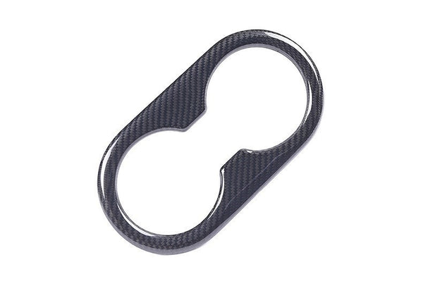 Model 3/Y CF Back Seat Cup Holder Cover
