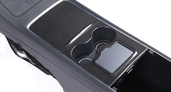Model 3/Y CF Center Console Cover (2-Pieces)