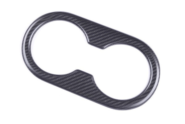 Model 3/Y CF Back Seat Cup Holder Cover