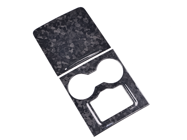 Model 3/Y CF Center Console Cover (2-Pieces)